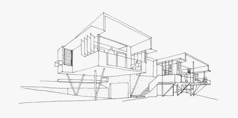 Establishing A Home And A Lifestyle On This Spectacular - Sketch, transparent png download