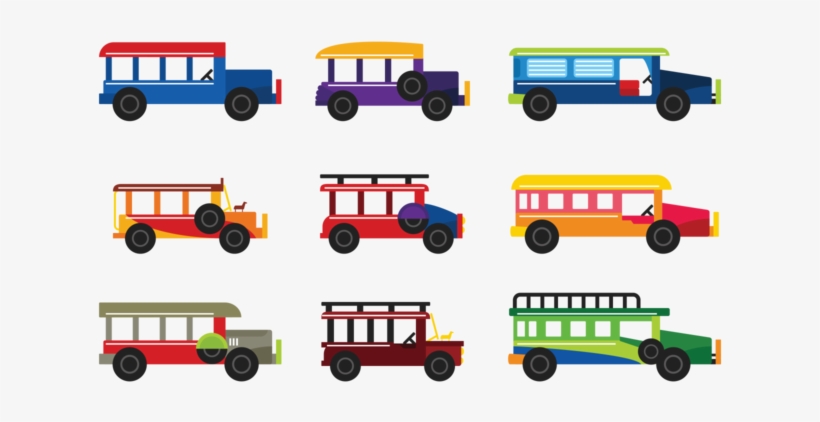 Jeepney Vector, transparent png download