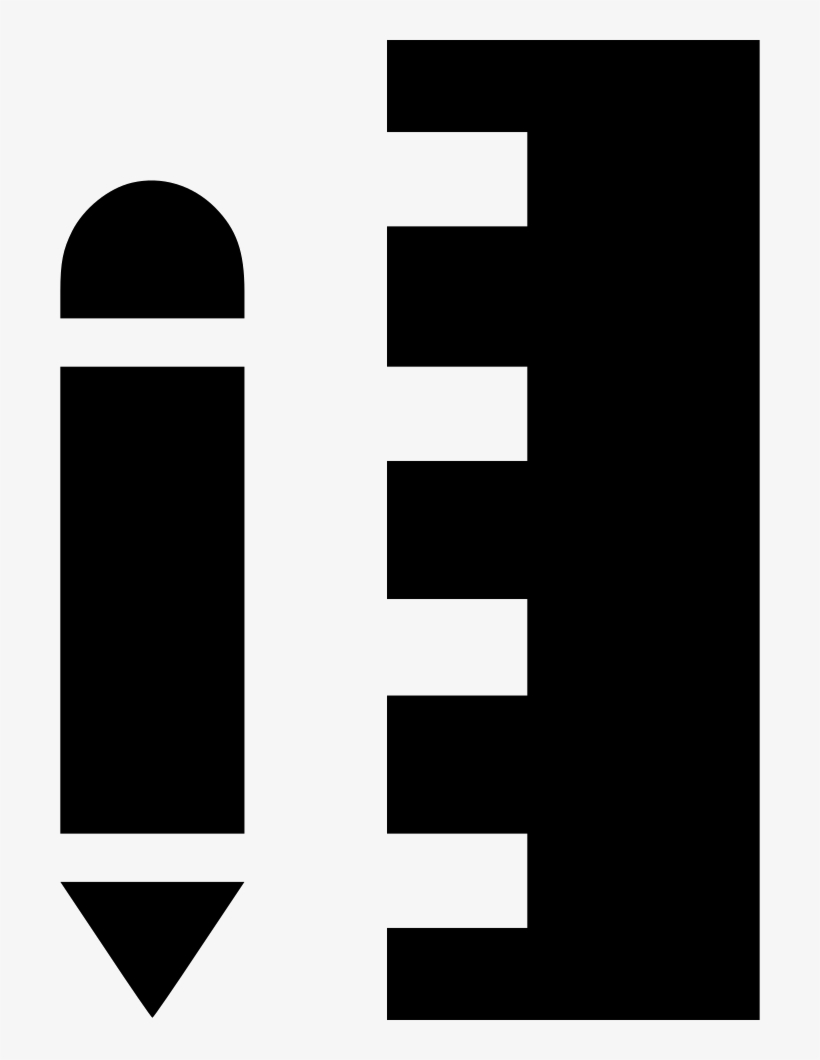 Pencil Ruler Comments - Illustration, transparent png download