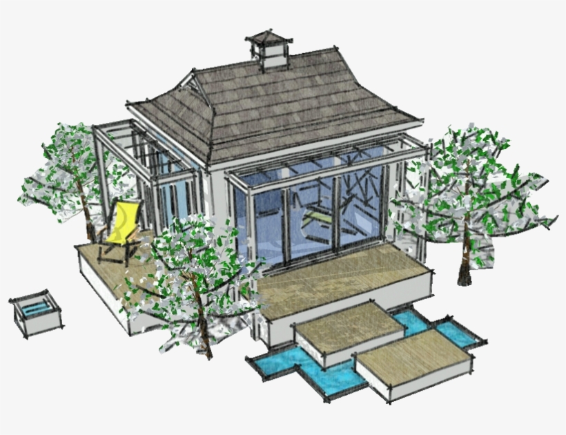 Announcing -2010 Opportunity Drawing Playhouse - House, transparent png download