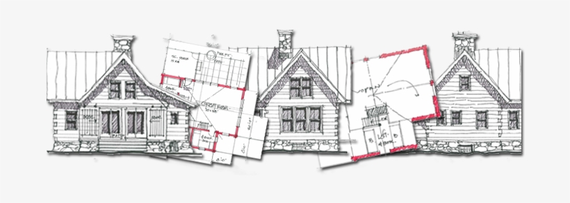 Another Benefit Of Real Log Homes And Its Design Process - House, transparent png download