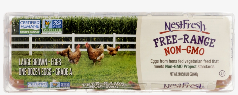 Nest Fresh Cage Free White Large Eggs, transparent png download