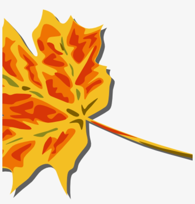 Fall Leaves Images Clip Art Free Vector 4vector Space - Fall Leaves Clip Art, transparent png download
