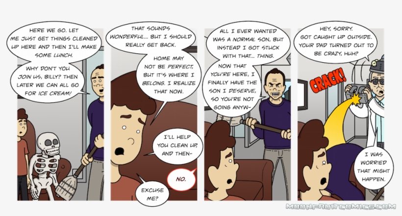 Doctor Professor Got Caught Up Looking For A Cinderblock - Comics, transparent png download