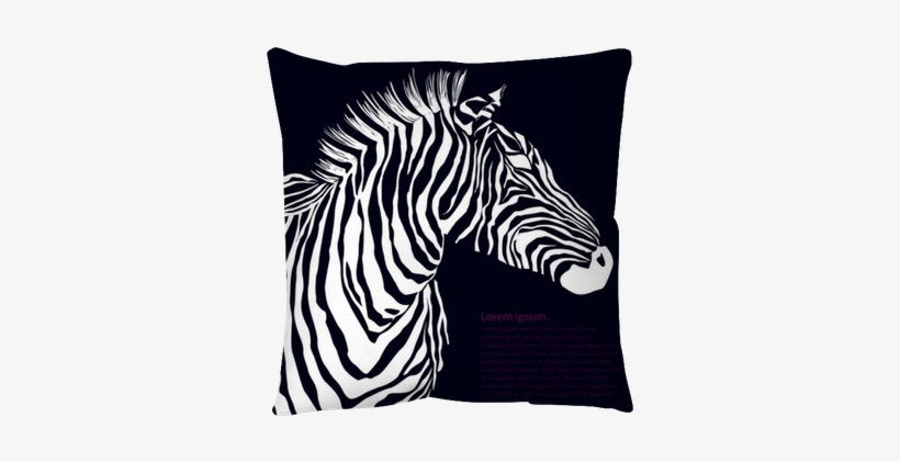 Animal White Illustration Silhouette Zebra - Illustration, transparent png download