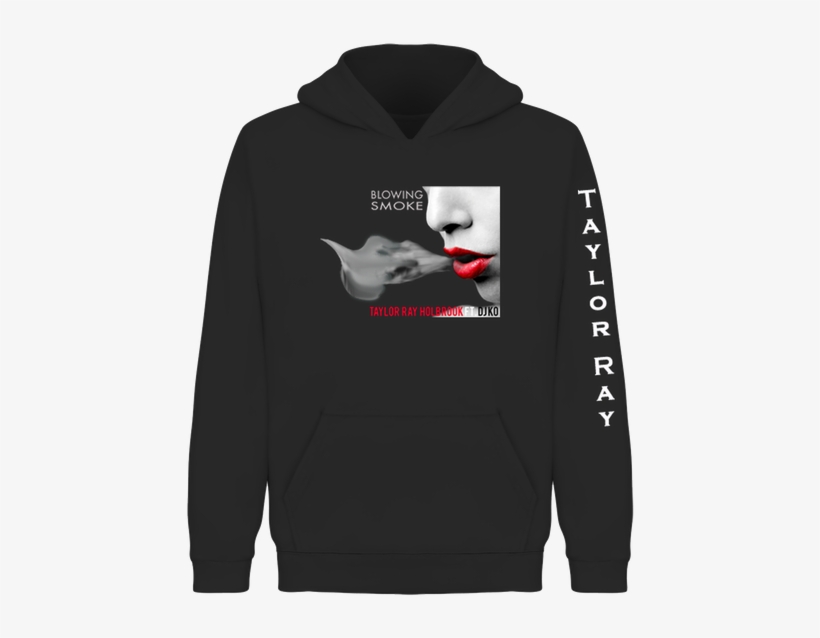 Blowing Smoke Trh270 Hoodie - Taylor Ray Holbrook, transparent png download