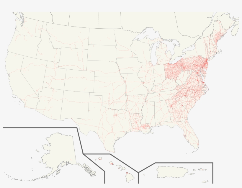 Mr Matte Kml Map Us - Whats The Biggest County In Us, transparent png download