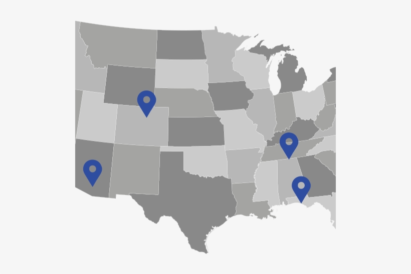 Us Map Pins 2 Copy - 2018 Election Map Predictions, transparent png download