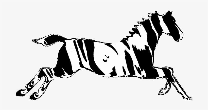 Source - Gimpchat - Com - Report - Zebra Silhouette - Illustration, transparent png download