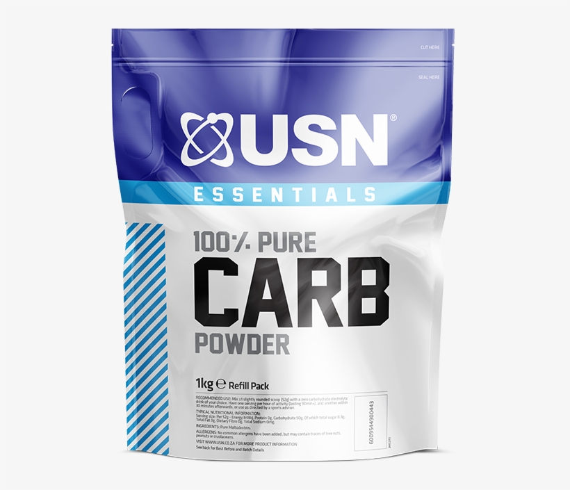 On Sale - Usn Essentials 100% Pure Carbs - 1kg, transparent png download