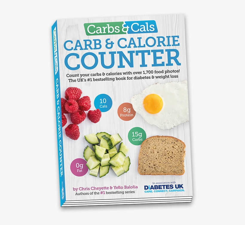 Carb & Calorie Counter Book - Carbs And Cals Book, transparent png download