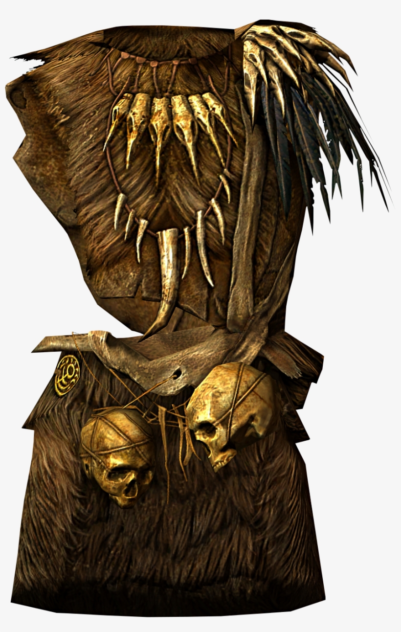 Forsworn Armor - Skyrim Forsworn Armor, transparent png download
