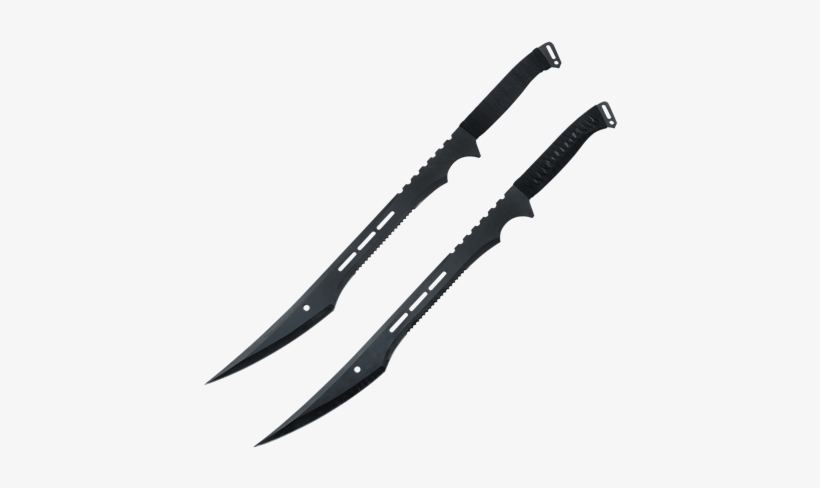 Cyber Warrior Twin Blade Set - Twin Sword, transparent png download