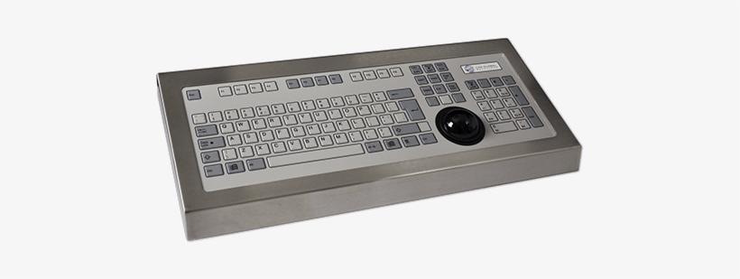 128t Key Industrial Keyboard With Trackerball Cased - Computer Keyboard, transparent png download