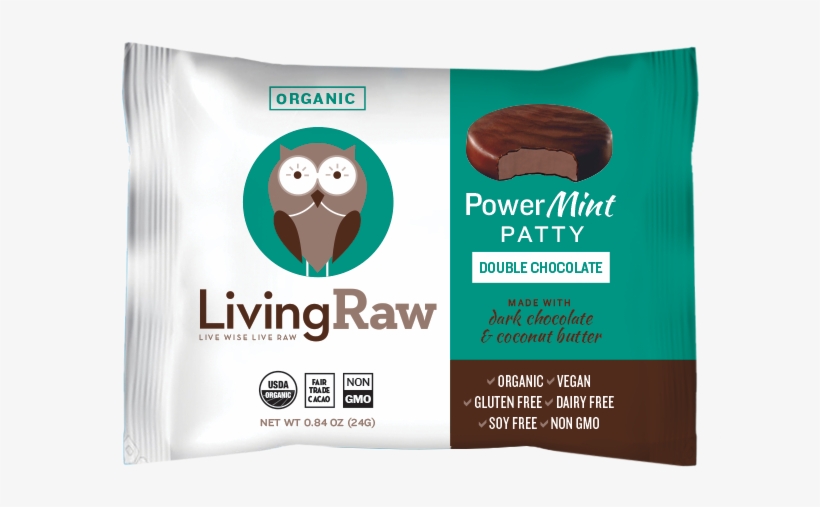 Double Dark Patty - Living Raw, transparent png download