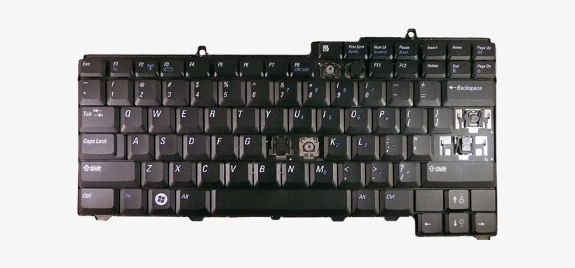 Regular Key - Dell Laptop Keyboard Black Laptop Keyboard For Dell, transparent png download