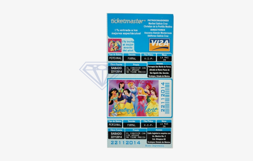 Presentación - Disney Princesses Cake Topper Edible Frosting Image, transparent png download