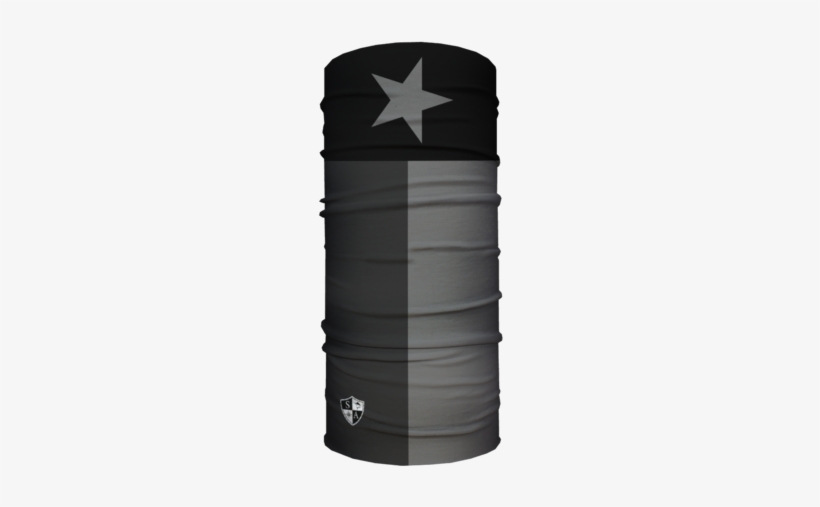 Blackout Texas State Flag - Salt Armour Blackout Texas State Flag Face Shield Sun, transparent png download