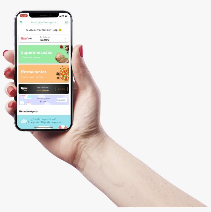 Chile Arrives At A New Home Delivery Application, transparent png download