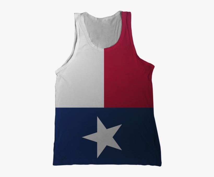 Texas State Flag Tank Top - Active Tank, transparent png download