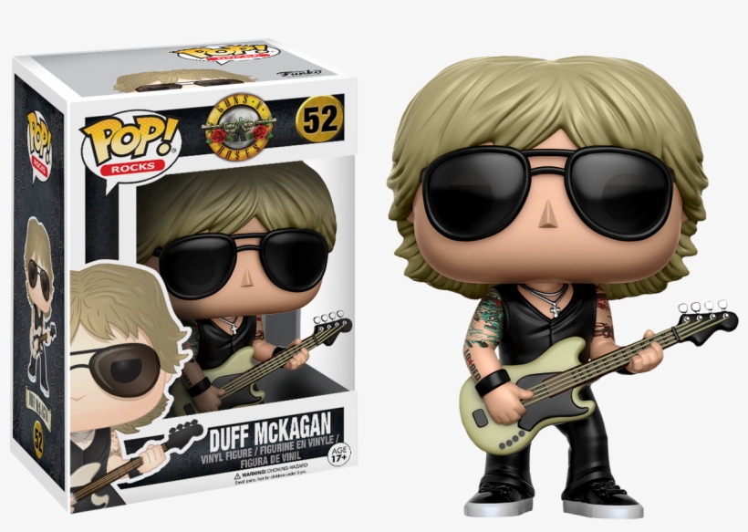 Guns - Funko Pop Duff Mckagan, transparent png download