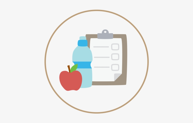 Diet And Lifestyle Check Plus Icon, transparent png download