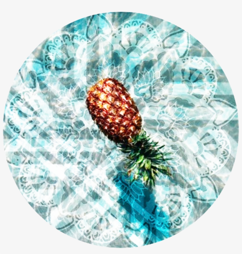 Icon Iconbase Freetoedit Pineapple Water - Water, transparent png download