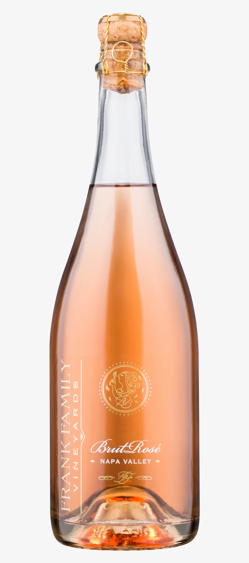 Frank Family Nv Brut Rose - Brut Rosé, transparent png download
