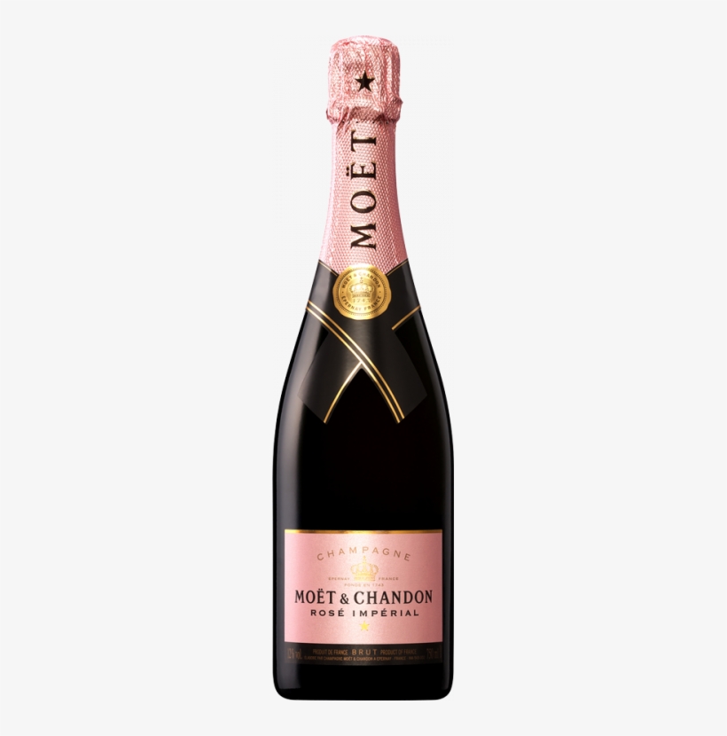 Moet & Chandon Rose N/v 75cl - Moet And Chandon Rose, transparent png download