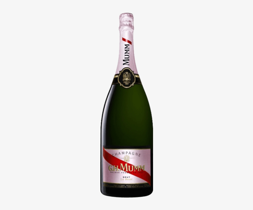 Champagne Mumm Rose - Mumm Cordon Rouge Rose, transparent png download