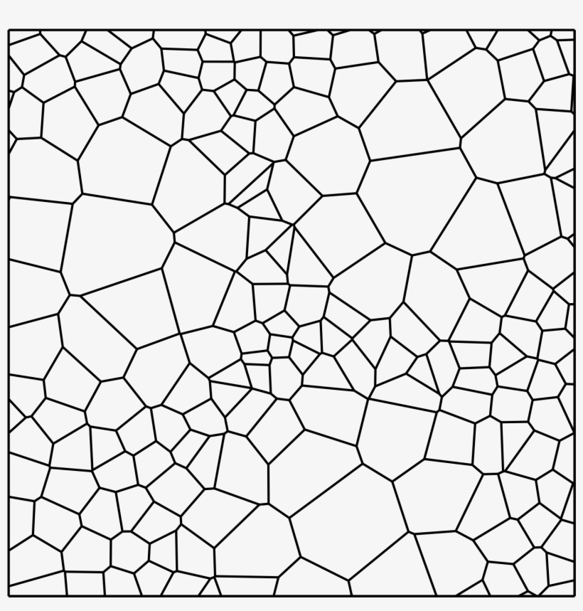 This Free Icons Png Design Of Voronoi Diagram With, transparent png download