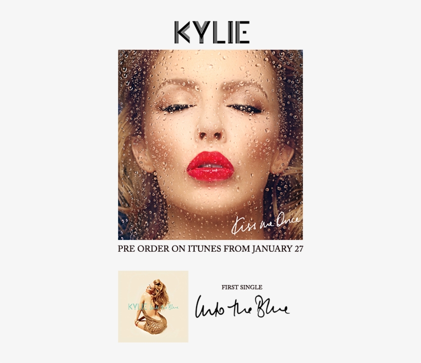 Kylie Minogue Kiss Me Once Album Cover, transparent png download