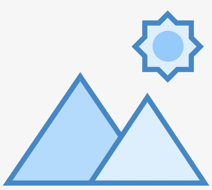 The Icon Shows Two Triangles - Islamic Star Vector, transparent png download