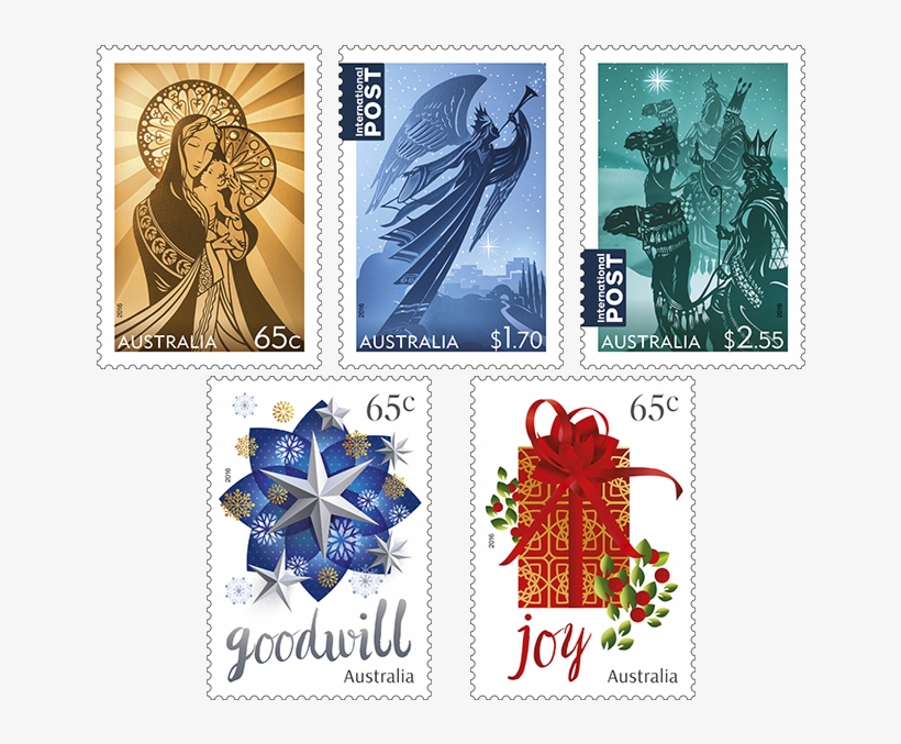 Never Miss A Moment - Postage Stamp Australia Christmas 2016, transparent png download