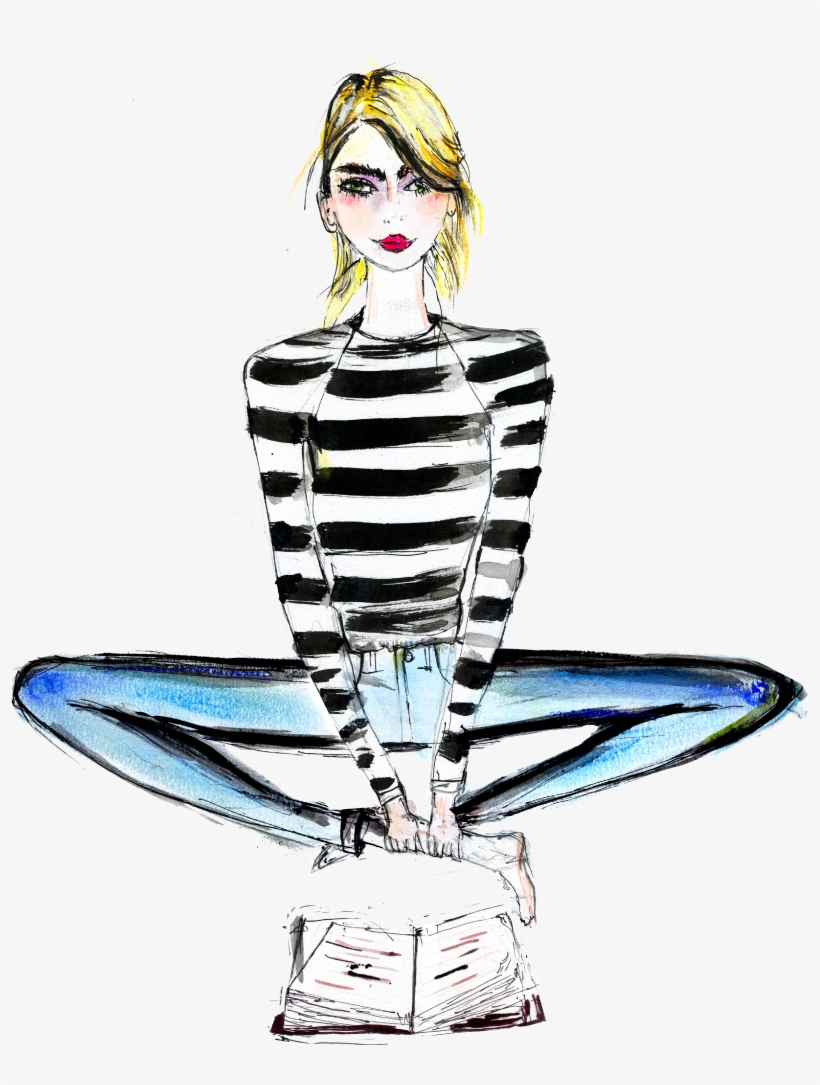 Belletris-girl - Illustration, transparent png download