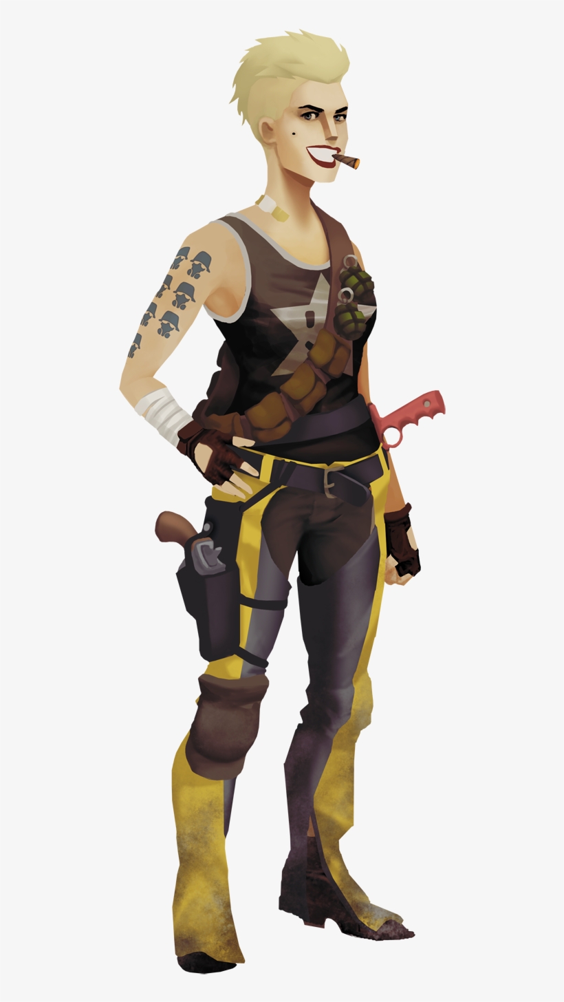 Female Roy Concept Art - Battlefield Heroes Girl, transparent png download