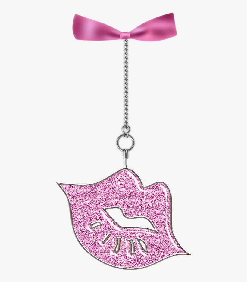 Lacarolita Kiss Me Lipschain2 - Chain, transparent png download