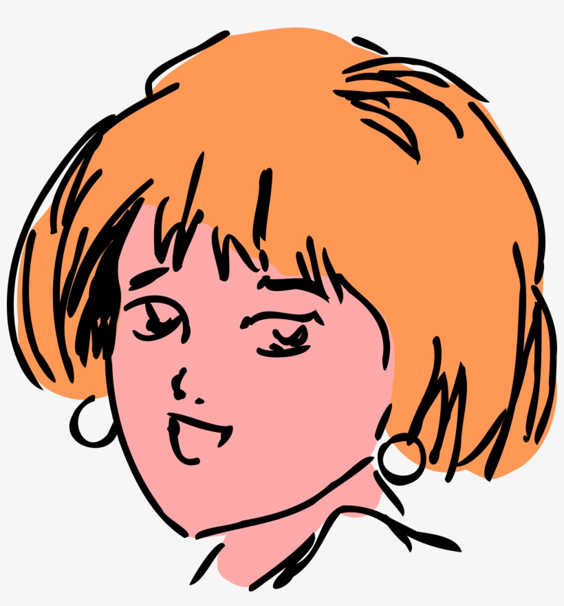 This Free Icons Png Design Of Girl From 1980s, transparent png download
