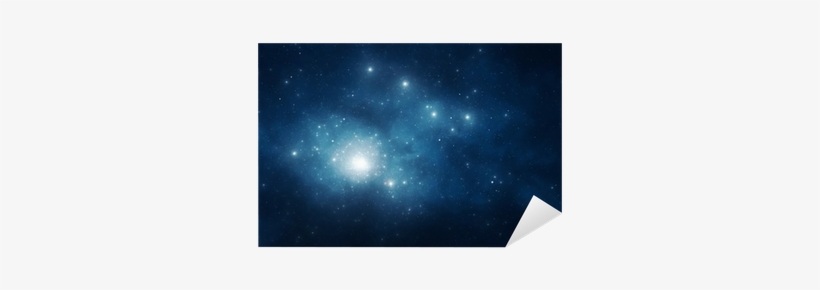Deep Blue Night Sky Filled With Stars And Space Dust - Star, transparent png download