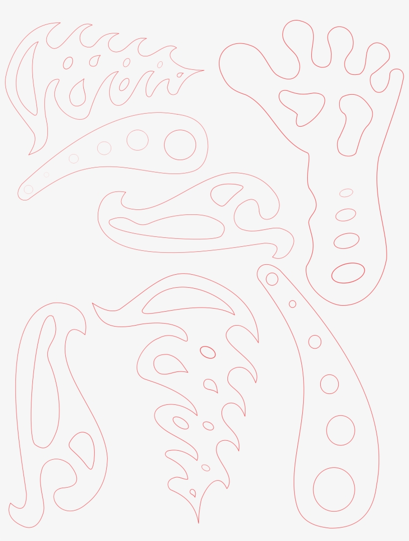This Free Icons Png Design Of Airbrush Stencils, transparent png download