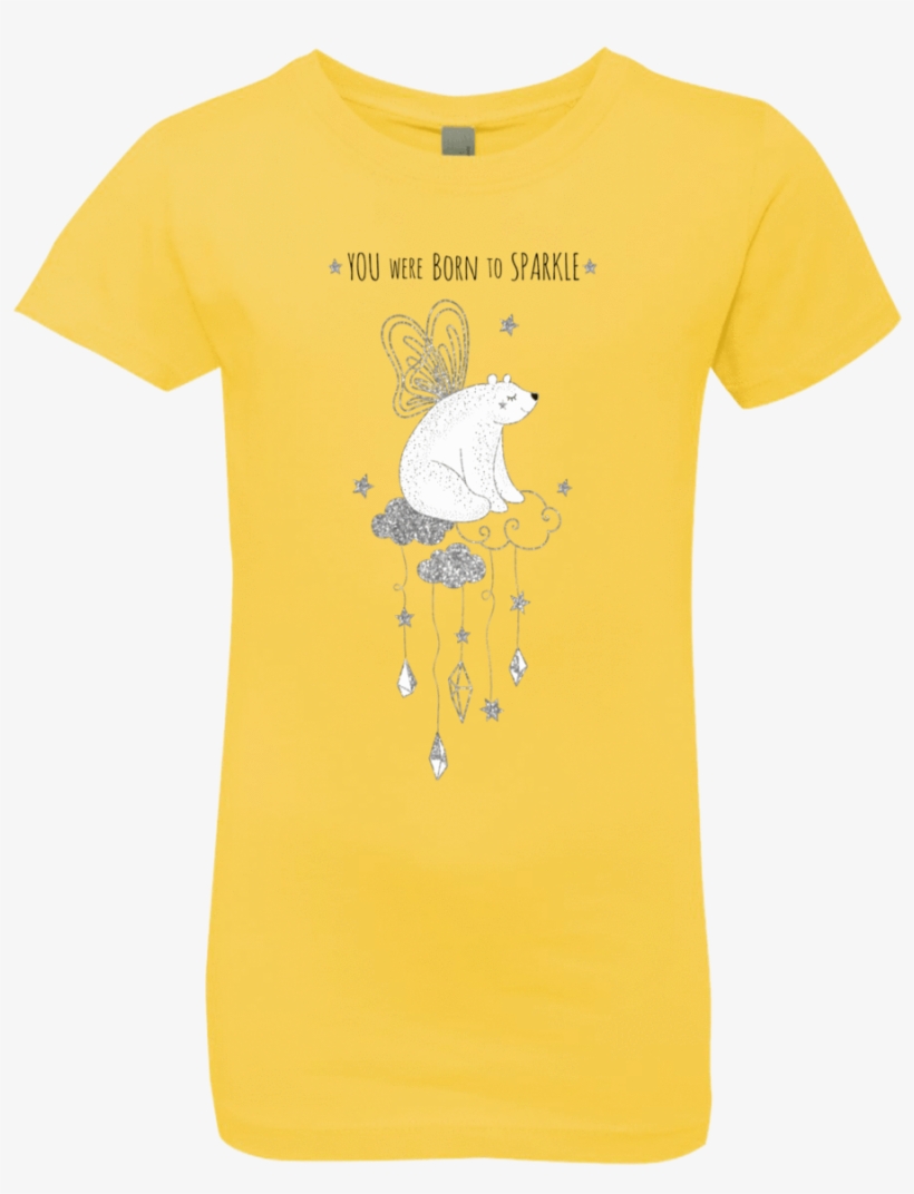 Born To Sparkle - T-shirt, transparent png download