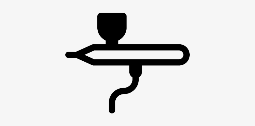 Painting Airbrush Vector - Painting, transparent png download