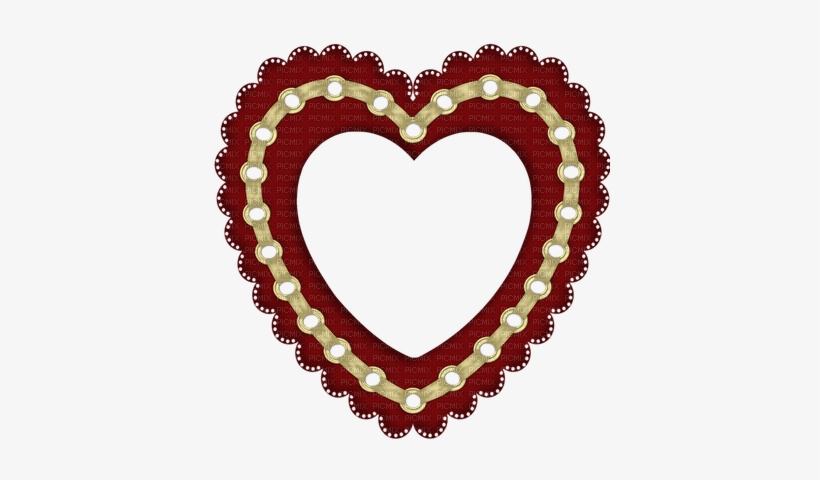 Kaz Creations Deco Heart Ribbon Frames Frame Colours - Clip Art, transparent png download