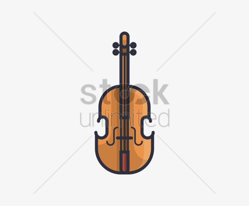 Bass Violin Clipart Bass Violin - Vector Graphics, transparent png download