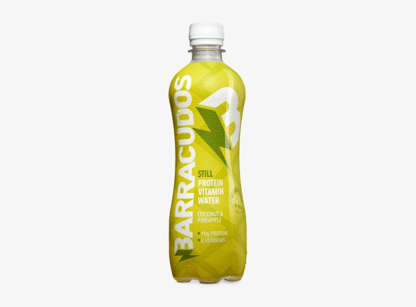 More Views - Barracudos Protein Vitamin Water Coconut & Pineapple, transparent png download
