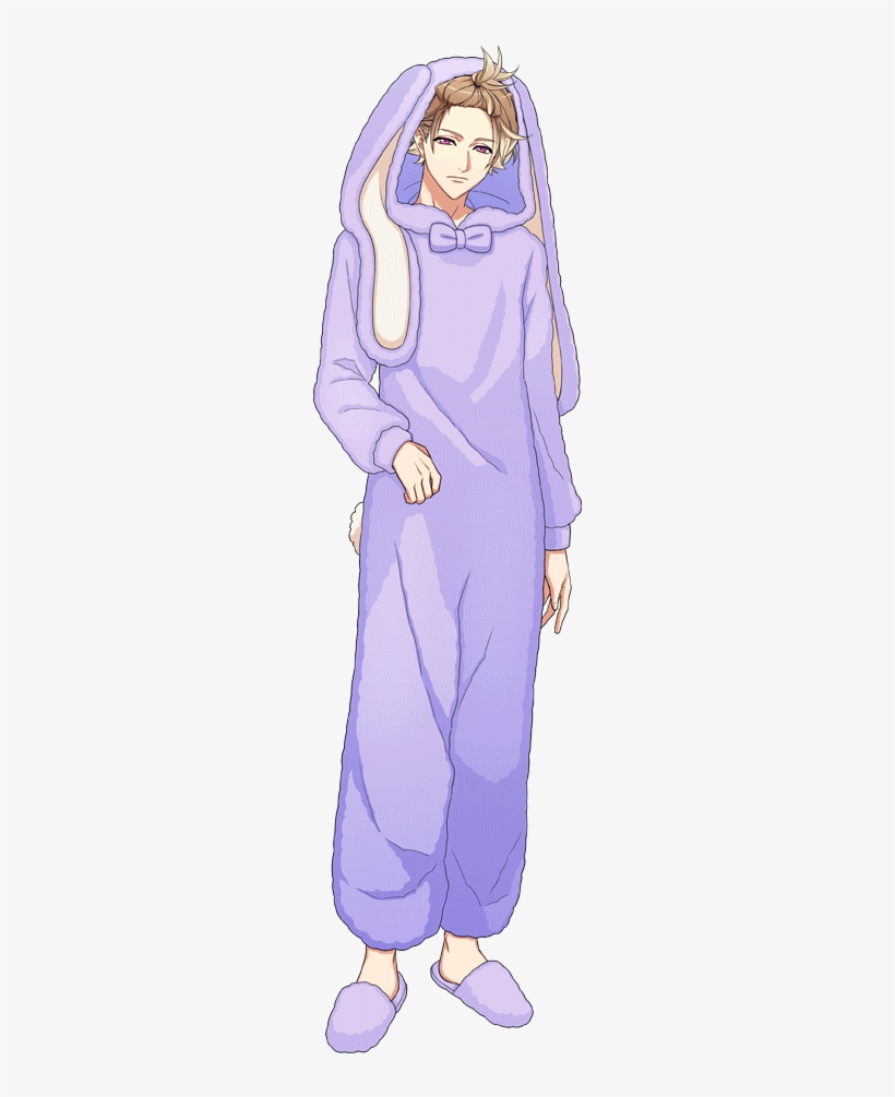 Itaru Fluffy Rabbit Fullbody - Cartoon, transparent png download
