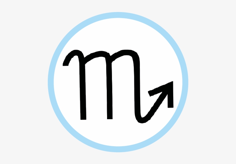 Become A Member To Read Scorpio Horoscope, Forecasts, - Scorpio Symbol With Arrow Tattoo, transparent png download