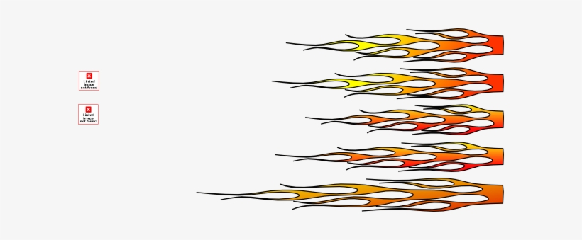 Racing Flame Tall Clip Art - Clip Art, transparent png download