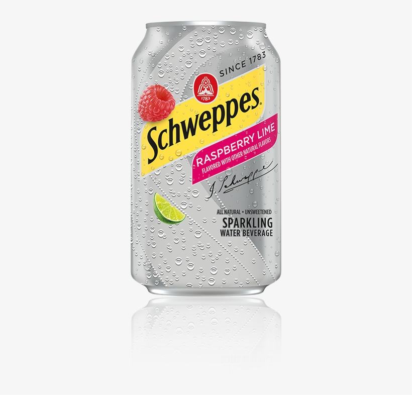 Schweppes Raspberry Lime Sparkling Seltzer Water 12oz - Schweppes Raspberry Lime Sparkling Seltzer Water, transparent png download
