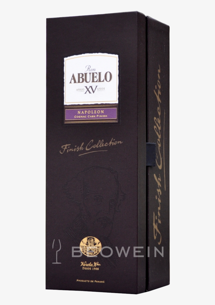 Ron Abuelo Añejo 15 Años Napoleon Cognac Finish 0,7 - Ron Abuelo, transparent png download